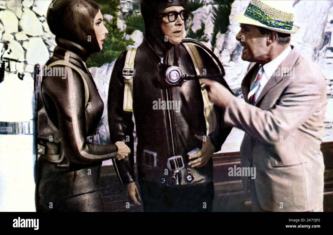 Sue Lloyd, Eric Morecambe & Ernie Wise Film: That Riviera Touch (1969) Characters: ,Eric Simpson & Ernest Clark  Director: Cliff Owen 08 September 1966   **WARNING** This Photograph is for editorial use only and is the copyright of THE RANK and/or the Photographer assigned by the Film or Production Company and can only be reproduced by publications in conjunction with the promotion of the above Film. A Mandatory Credit To THE RANK is required. The Photographer should also be credited when known. No commercial use can be granted without written authority from the Film Company. Stock Photo