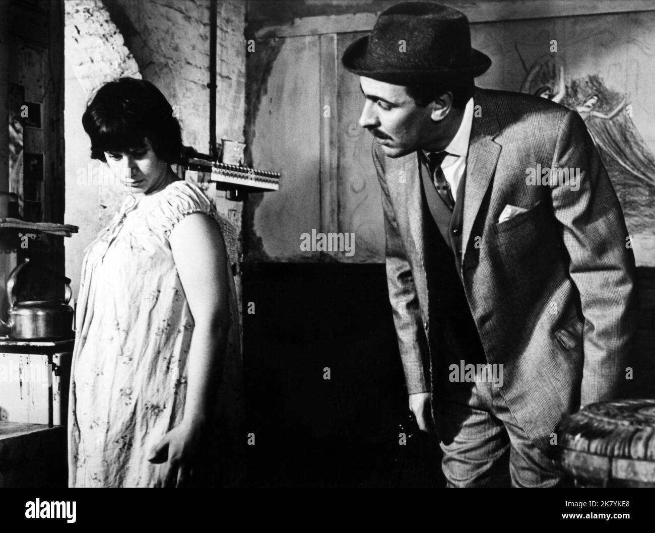 Rita Tushingham Robert Stephens Film A Taste Of Honey 1961 rita-tushingham-robert-stephens-film-a-taste-of-honey-1961
