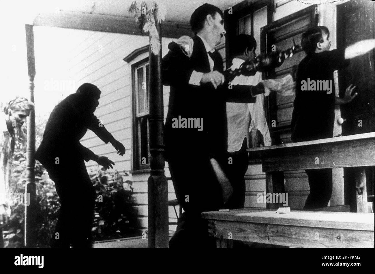 Zombie Scene Film: Night Of The Living Dead (USA 1968)   Director: George A. Romero 01 October 1968   **WARNING** This Photograph is for editorial use only and is the copyright of IMAGE TEN and/or the Photographer assigned by the Film or Production Company and can only be reproduced by publications in conjunction with the promotion of the above Film. A Mandatory Credit To IMAGE TEN is required. The Photographer should also be credited when known. No commercial use can be granted without written authority from the Film Company. Stock Photo