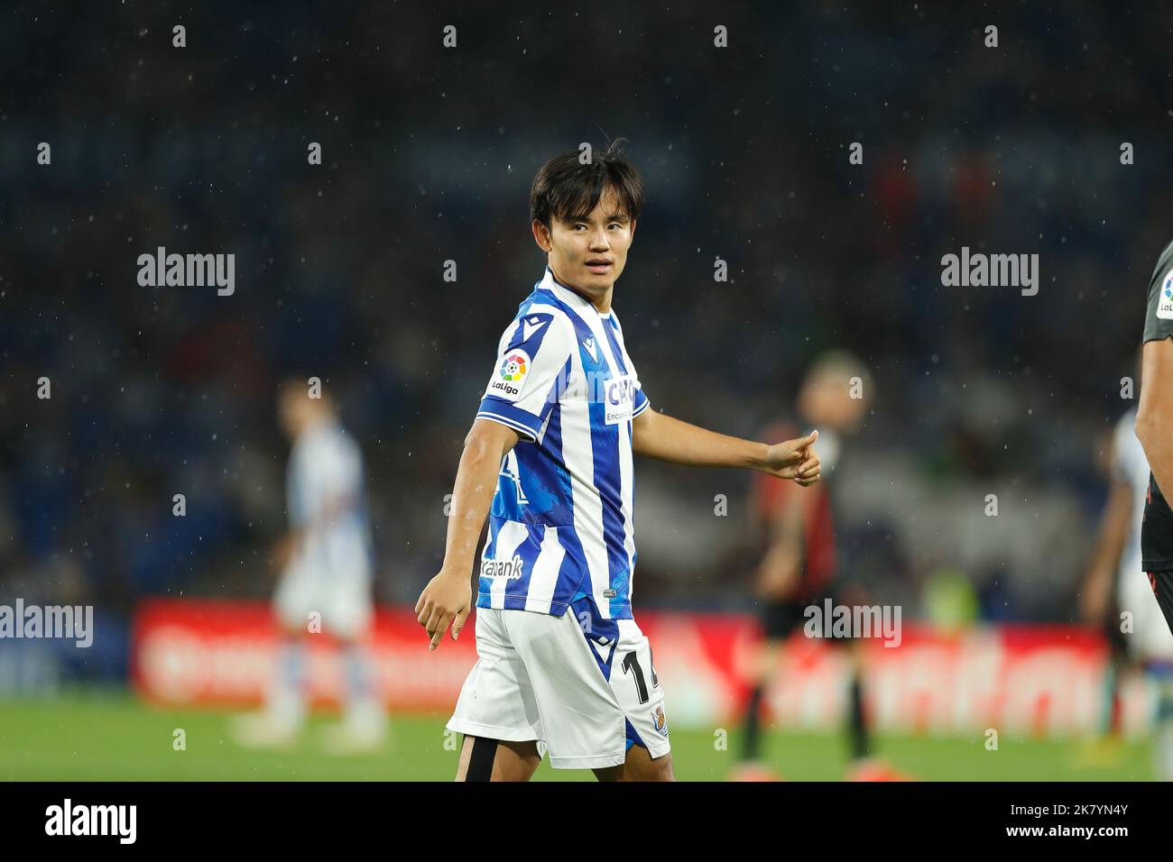San Sebastian, Spain. 19th Oct, 2022. Takefusa Kubo (Sociedad) Football
