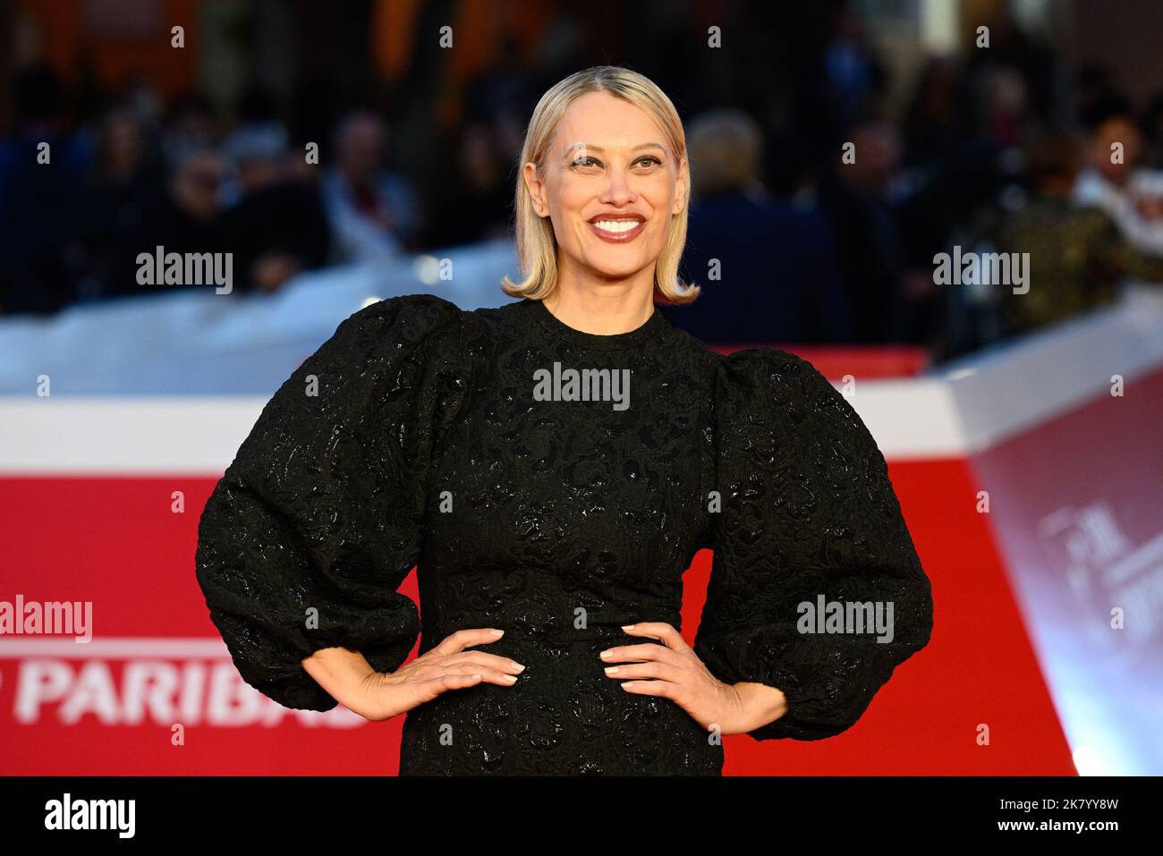 Roma, Italy. 18th Oct, 2022. ROME, ITALY - OCTOBER 18: Lea Mornar attends the photocall for 'La California' during the 17th Rome Film Festival at Auditorium Parco Della Musica on October 18, 2022 in Rome, Italy. Credit: Independent Photo Agency/Alamy Live News Stock Photo