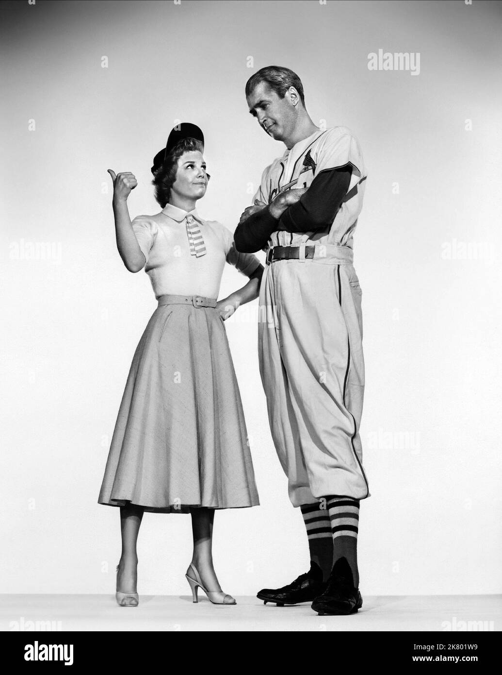 June Allyson & James Stewart Film Strategic Air Command (1957