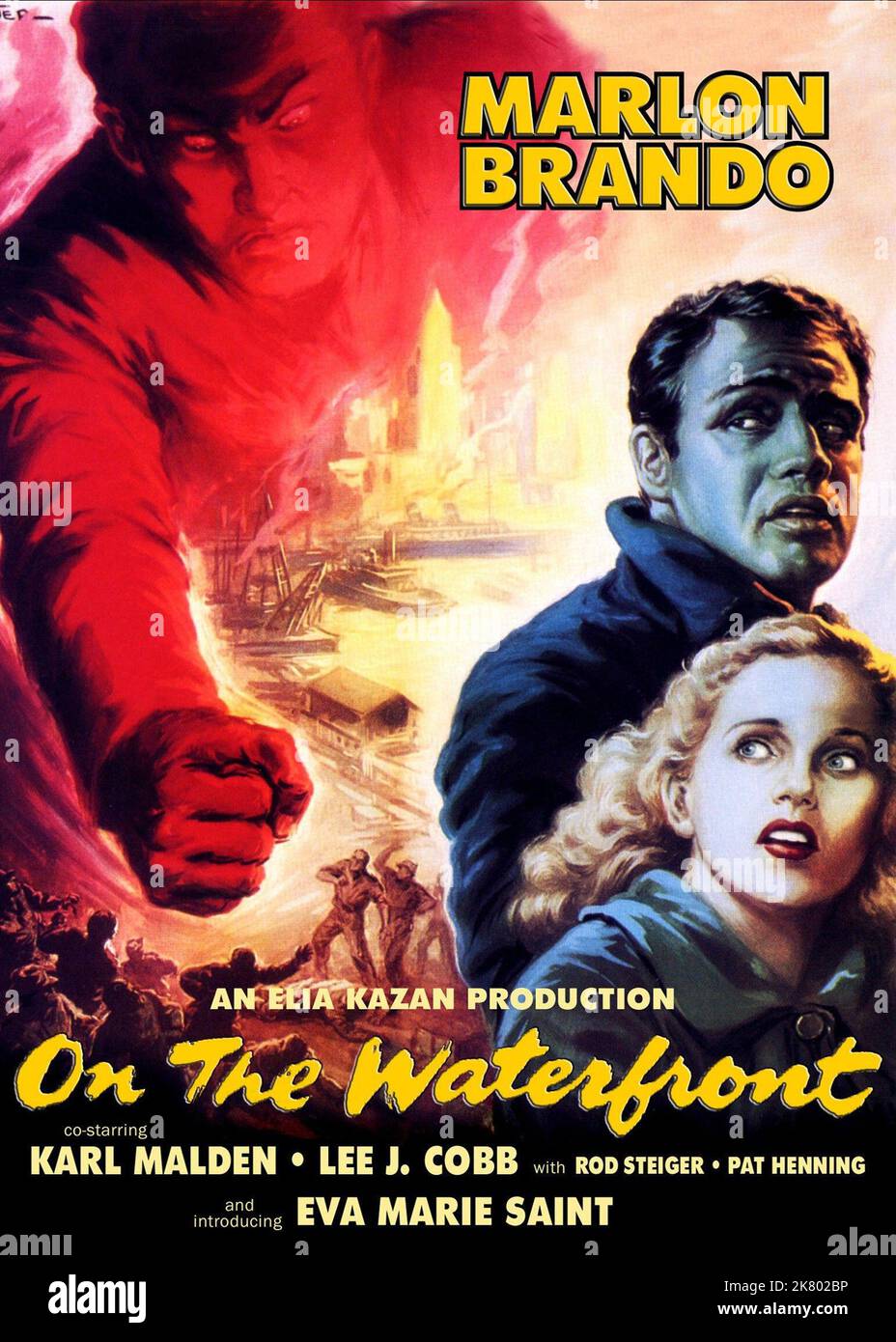 Baleinwalvis gebed postkantoor On the waterfront movie poster hi-res stock photography and images - Alamy