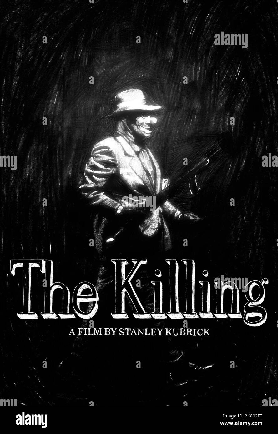 Movie Poster Film: The Killing (USA 1956)   Director: Stanley Kubrick 20 May 1956   **WARNING** This Photograph is for editorial use only and is the copyright of UNITED ARTISTS and/or the Photographer assigned by the Film or Production Company and can only be reproduced by publications in conjunction with the promotion of the above Film. A Mandatory Credit To UNITED ARTISTS is required. The Photographer should also be credited when known. No commercial use can be granted without written authority from the Film Company. Stock Photo