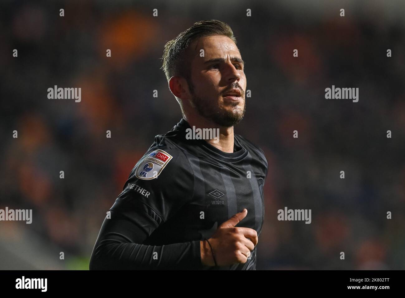 Dimitris Pelkas 20 of Hull City during the Sky Bet Championship match Blackpool vs Hull City at