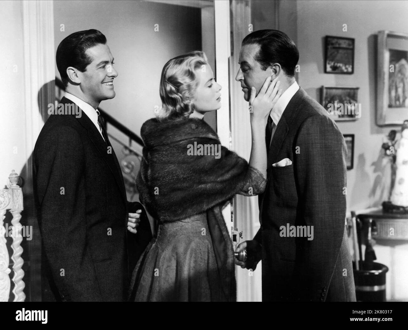 Robert Cummings, Grace Kelly & Ray Milland Film: Dial M For Murder ...