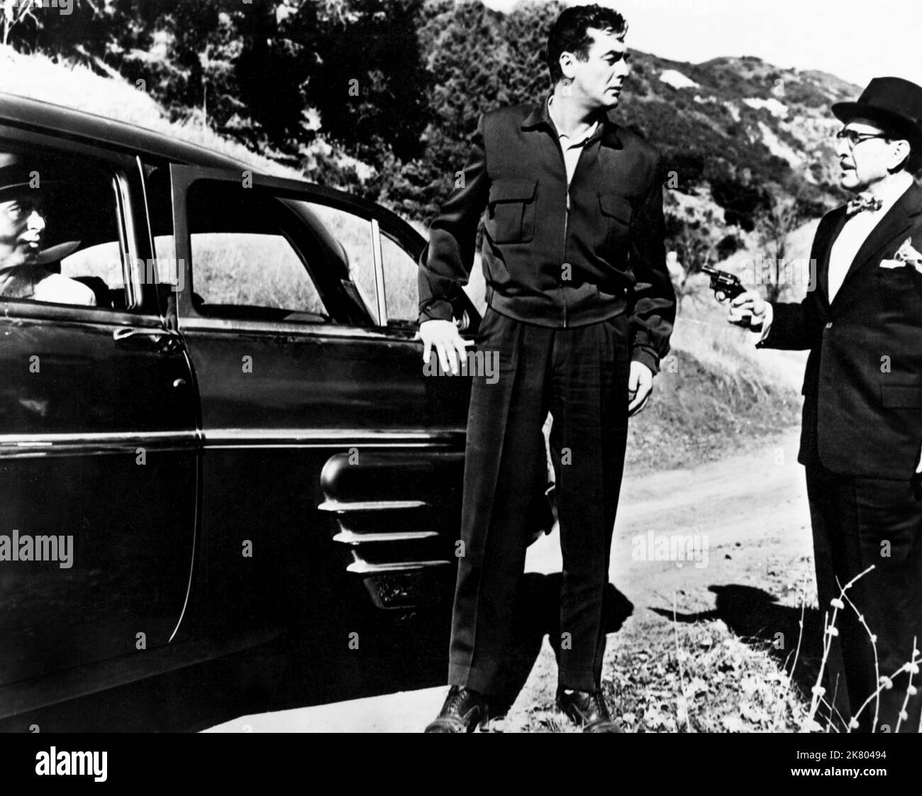 Stephen Mcnally, Victor Mature & J. Carrol Naish Film: Violent Saturday ...
