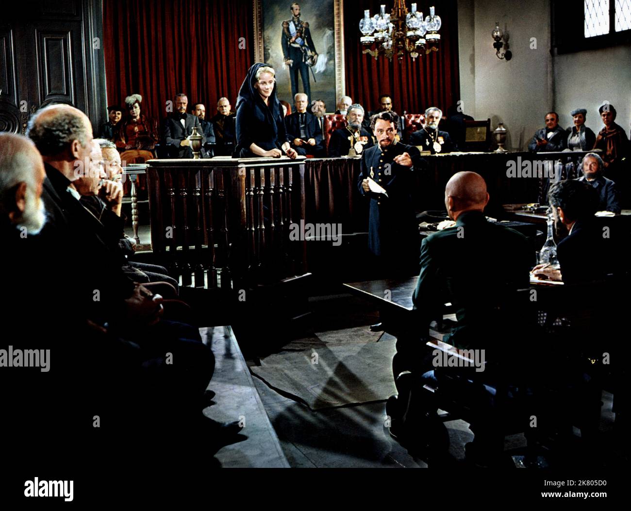 Maria Schell & Yul Brynner Film The Brothers Karamazov (1957