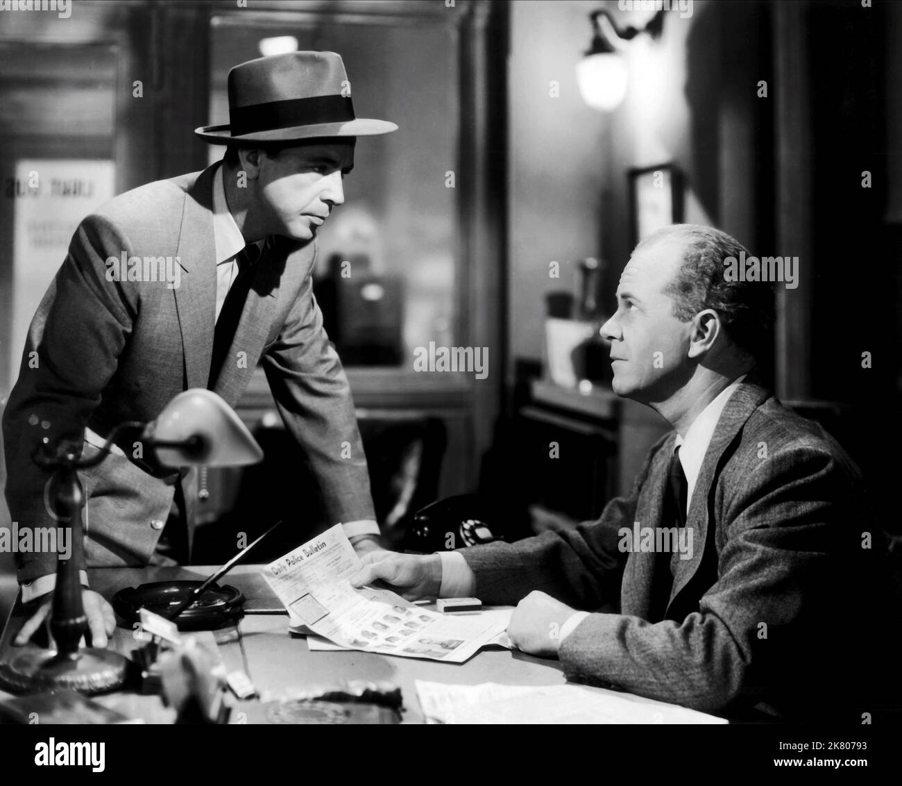 Dick Powell & Regis Toomey Film: Cry Danger (1953) Characters: 'Rocky ...