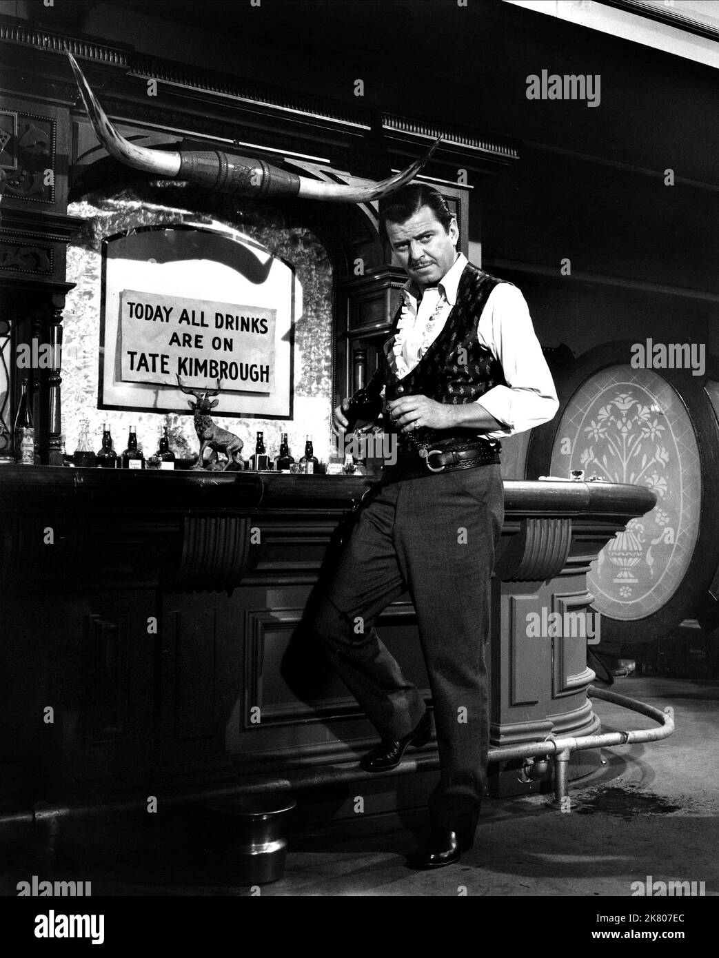 John Carroll Film Decision At Sundown (1957) Characters: Tate Kimbrough ...