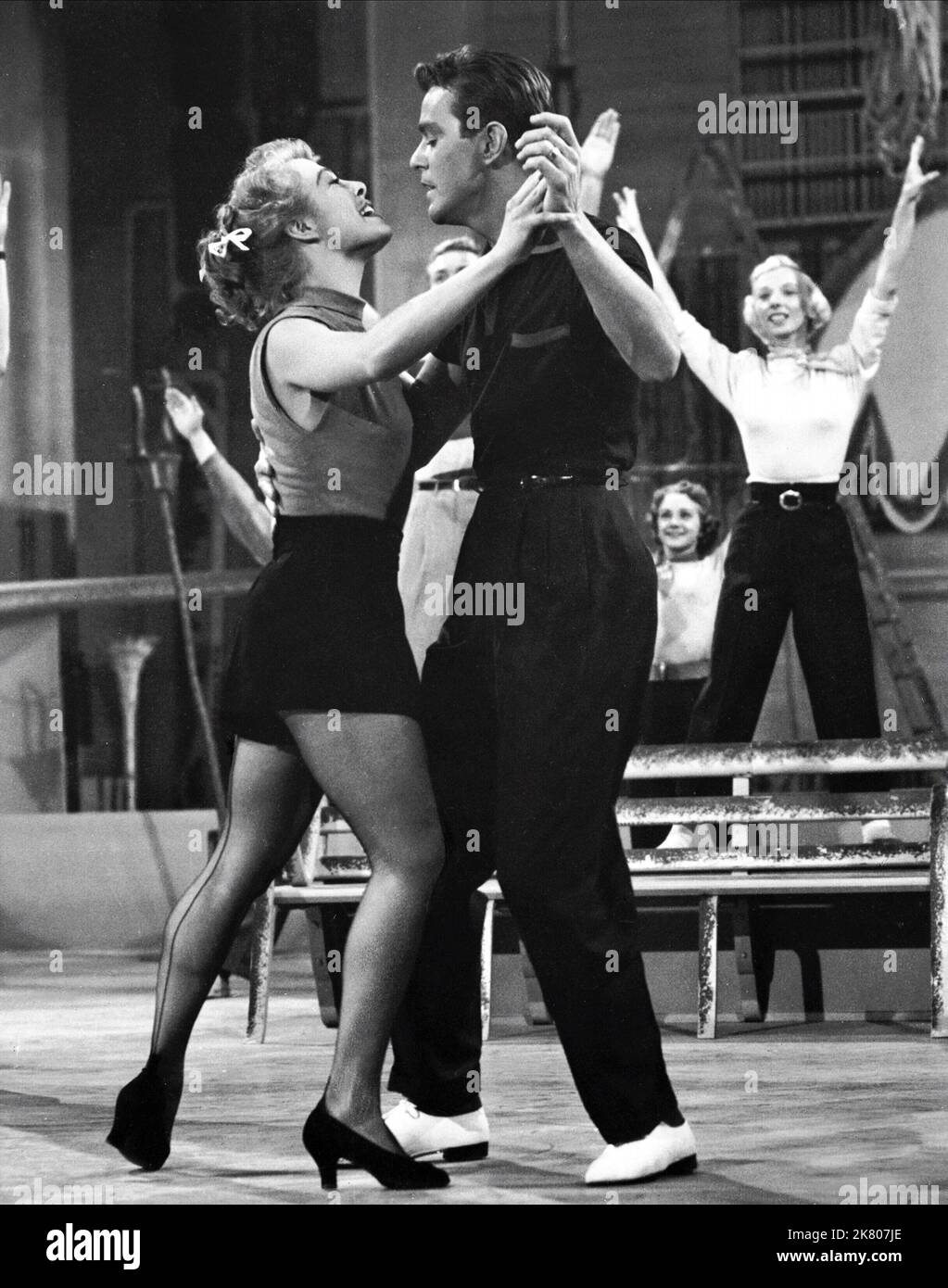 Marge Champion & Gower Champion Film: Everything I Have Is Yours (USA 1952) Characters: Pamela Hubbard, Chuck Hubbard  Director: Robert Z. Leonard 29 October 1952   **WARNING** This Photograph is for editorial use only and is the copyright of MGM and/or the Photographer assigned by the Film or Production Company and can only be reproduced by publications in conjunction with the promotion of the above Film. A Mandatory Credit To MGM is required. The Photographer should also be credited when known. No commercial use can be granted without written authority from the Film Company. Stock Photo