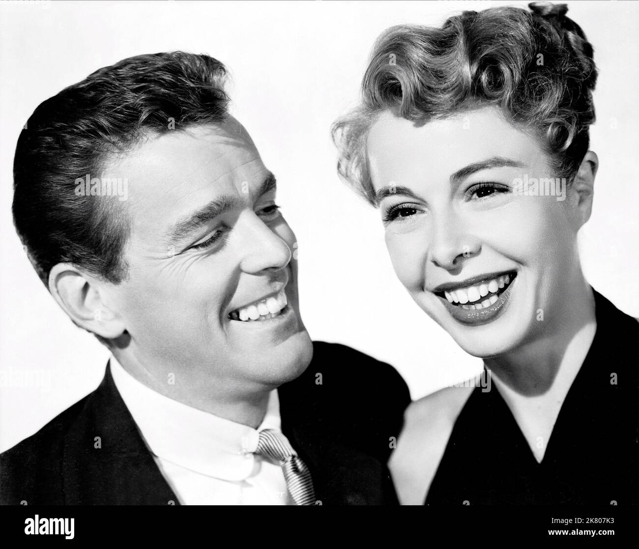 Gower Champion & Marge Champion Film: Everything I Have Is Yours (USA 1952) Characters: Chuck Hubbard, Pamela Hubbard  Director: Robert Z. Leonard 29 October 1952   **WARNING** This Photograph is for editorial use only and is the copyright of MGM and/or the Photographer assigned by the Film or Production Company and can only be reproduced by publications in conjunction with the promotion of the above Film. A Mandatory Credit To MGM is required. The Photographer should also be credited when known. No commercial use can be granted without written authority from the Film Company. Stock Photo