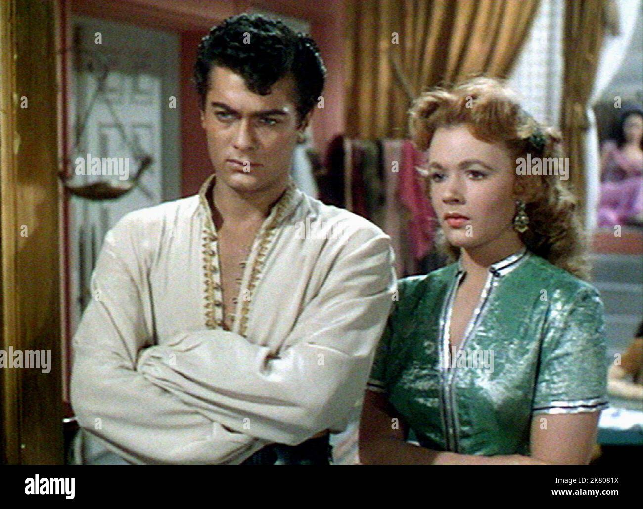 Tony Curtis & Piper Laurie Film Son Of Ali Baba (1958) Characters ...