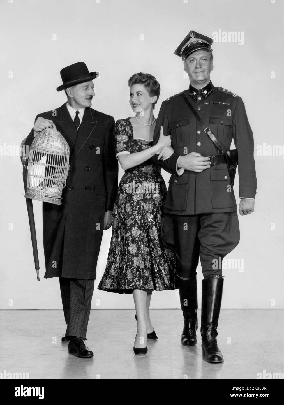Danny Kaye, Nicole Mayrey, Curd Jurgens Film Me And The Colonel (USA