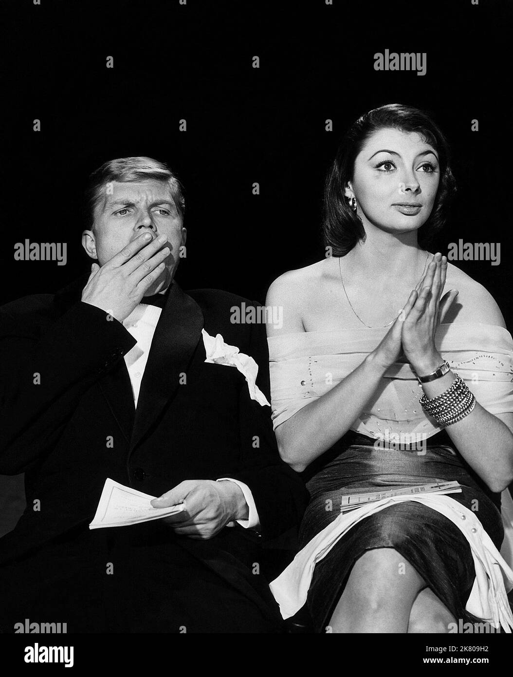 Hardy Kruger & Sandra Francis Film Bachelor Of Hearts; Freshman ...