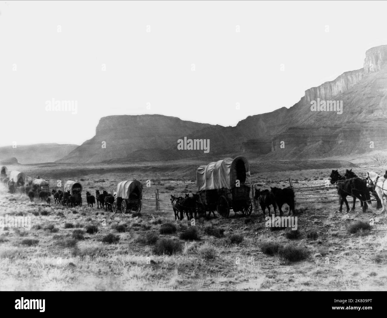 Wagon master Black and White Stock Photos & Images Alamy