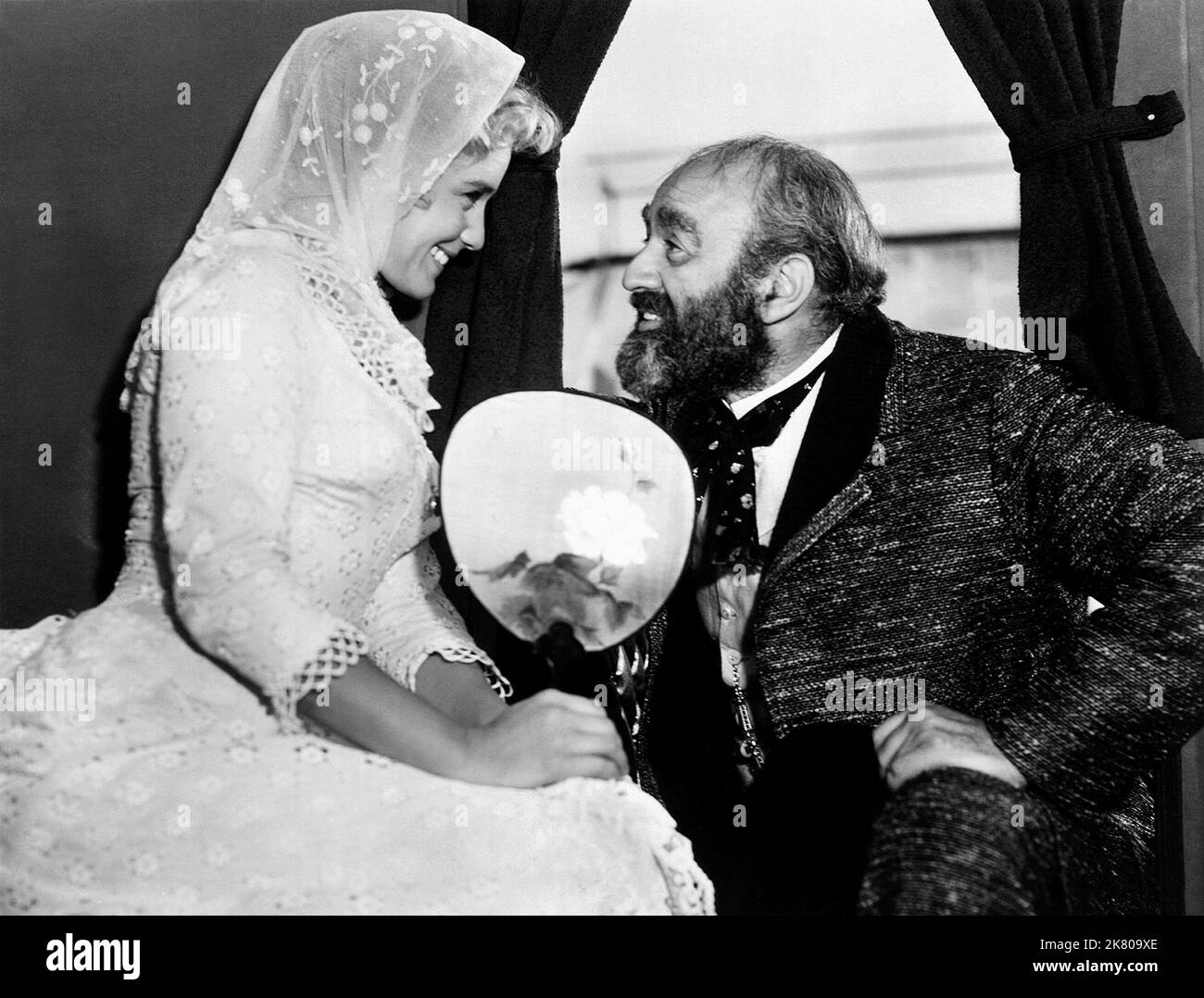 Maria Schell & Lee J. Cobb Film The Brothers Karamazov (1951