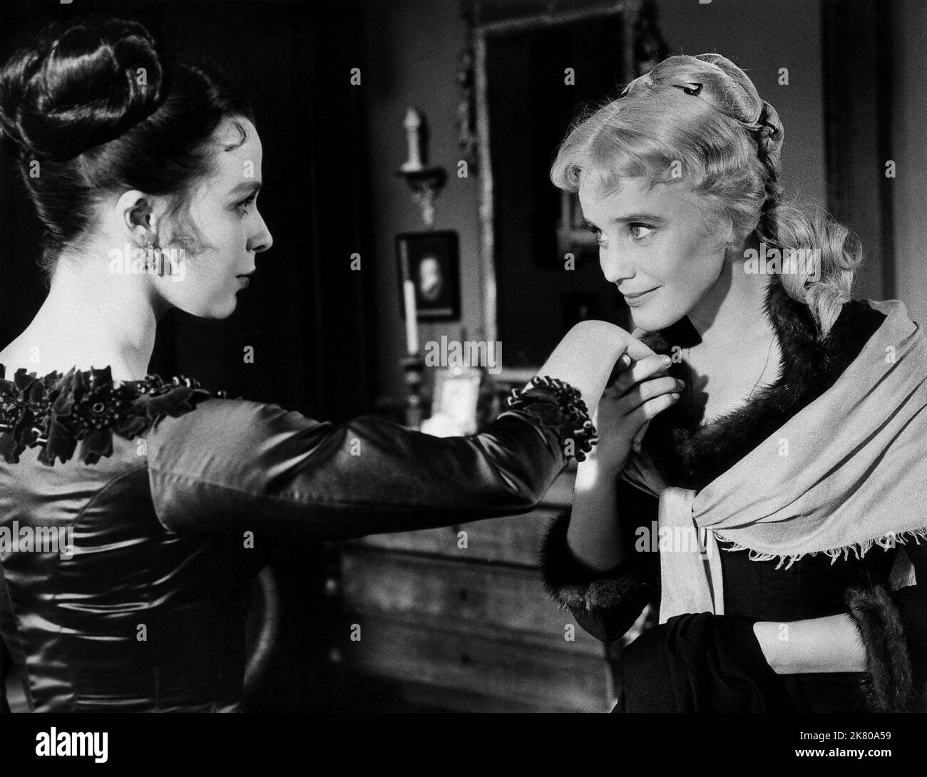 Claire Bloom & Maria Schell Film: The Brothers Karamazov (1958 ...