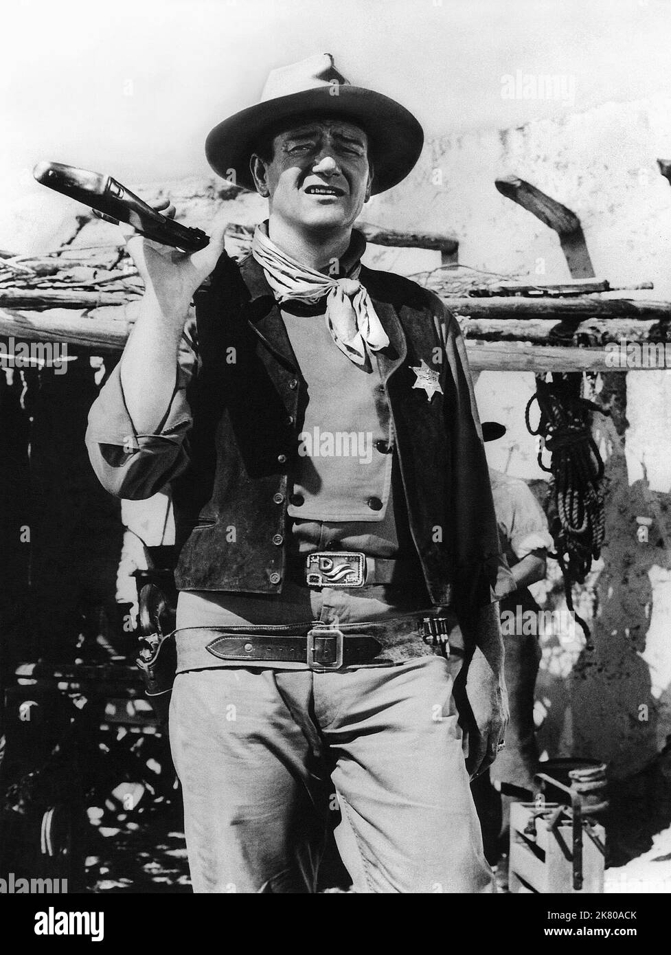 John Wayne Film: Rio Bravo (USA 1959) Characters: Sheriff John T