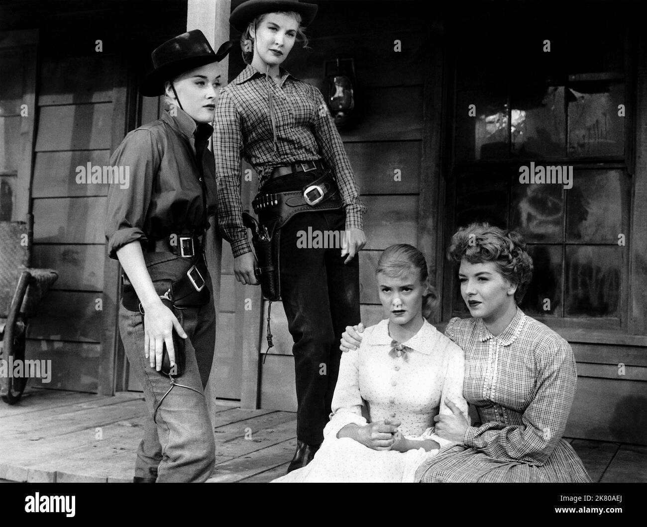 George Merry Lisa Davis, Penny Edwards, Sue George & Merry Anders Film: The Dalton ...