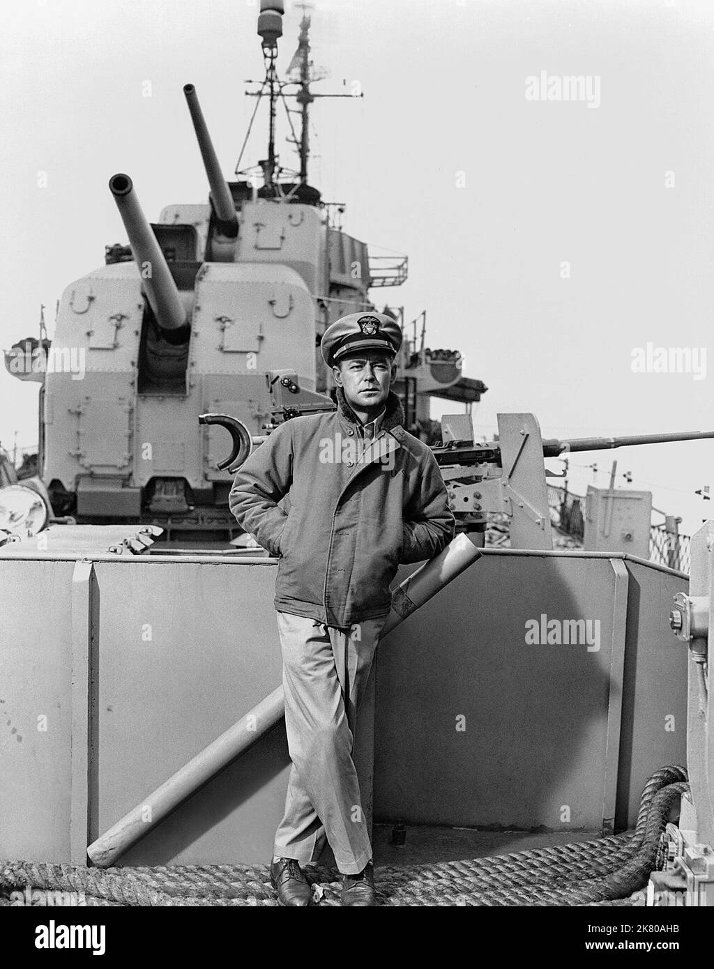 Alan Ladd Film The Deep Six (1954) Characters Alexander 'Alec' Austen