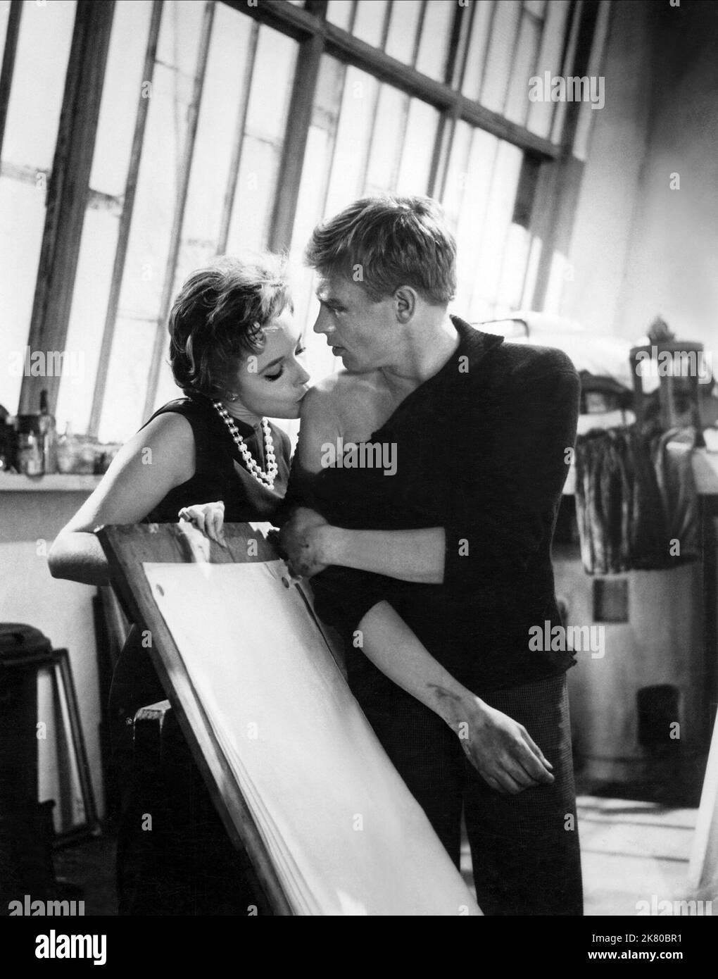 Micheline Presle & Hardy Krüger Film: Blind Date; Chance Meeting