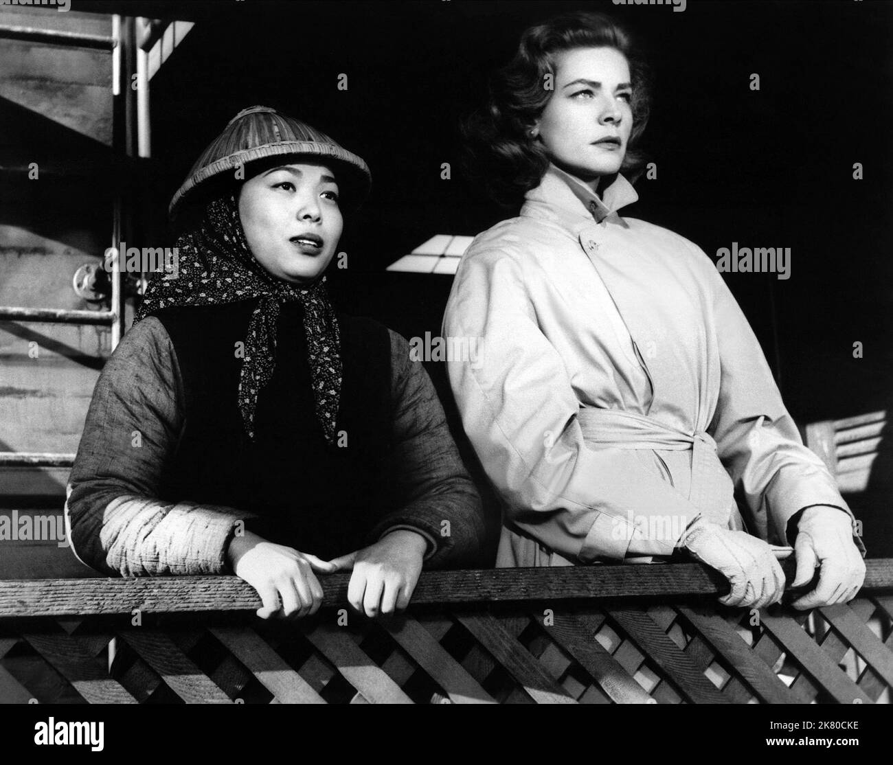 Lauren Bacall Film: Blood Alley (USA 1955) Characters: Cathy Grainger  Director: William A. Wellman 01 October 1955   **WARNING** This Photograph is for editorial use only and is the copyright of WARNER and/or the Photographer assigned by the Film or Production Company and can only be reproduced by publications in conjunction with the promotion of the above Film. A Mandatory Credit To WARNER is required. The Photographer should also be credited when known. No commercial use can be granted without written authority from the Film Company. Stock Photo