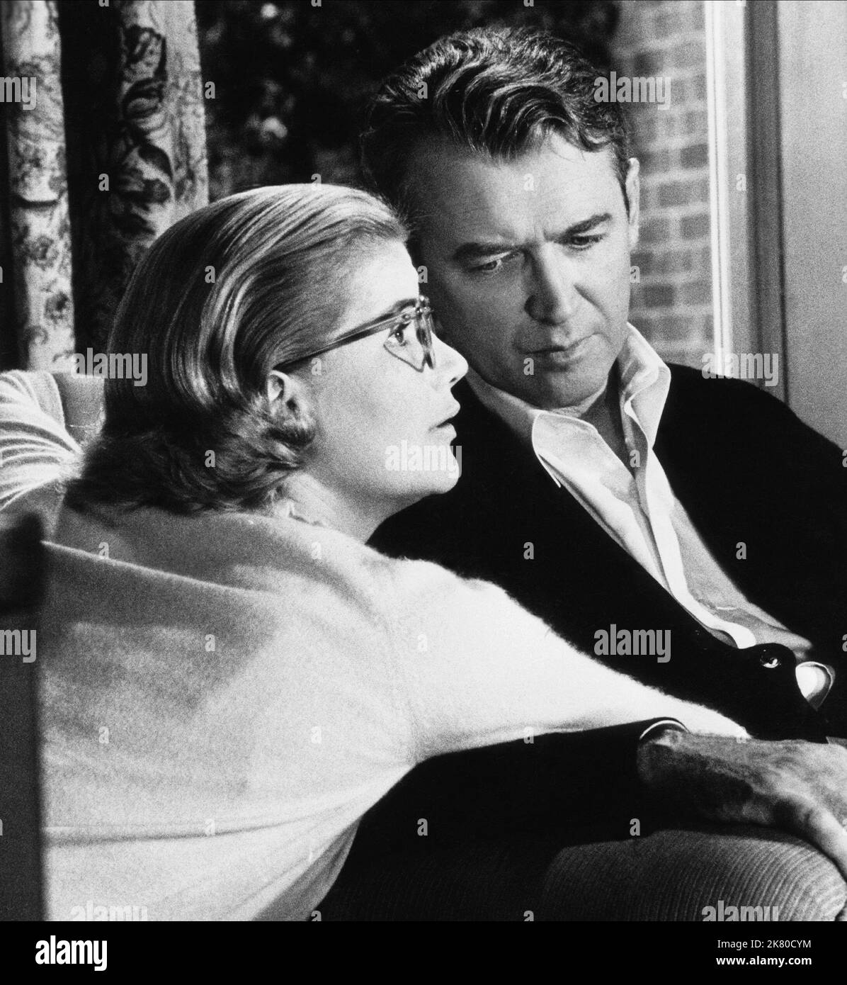Barbara Bel Geddes & James Stewart Film Vertigo (USA 1958) Characters