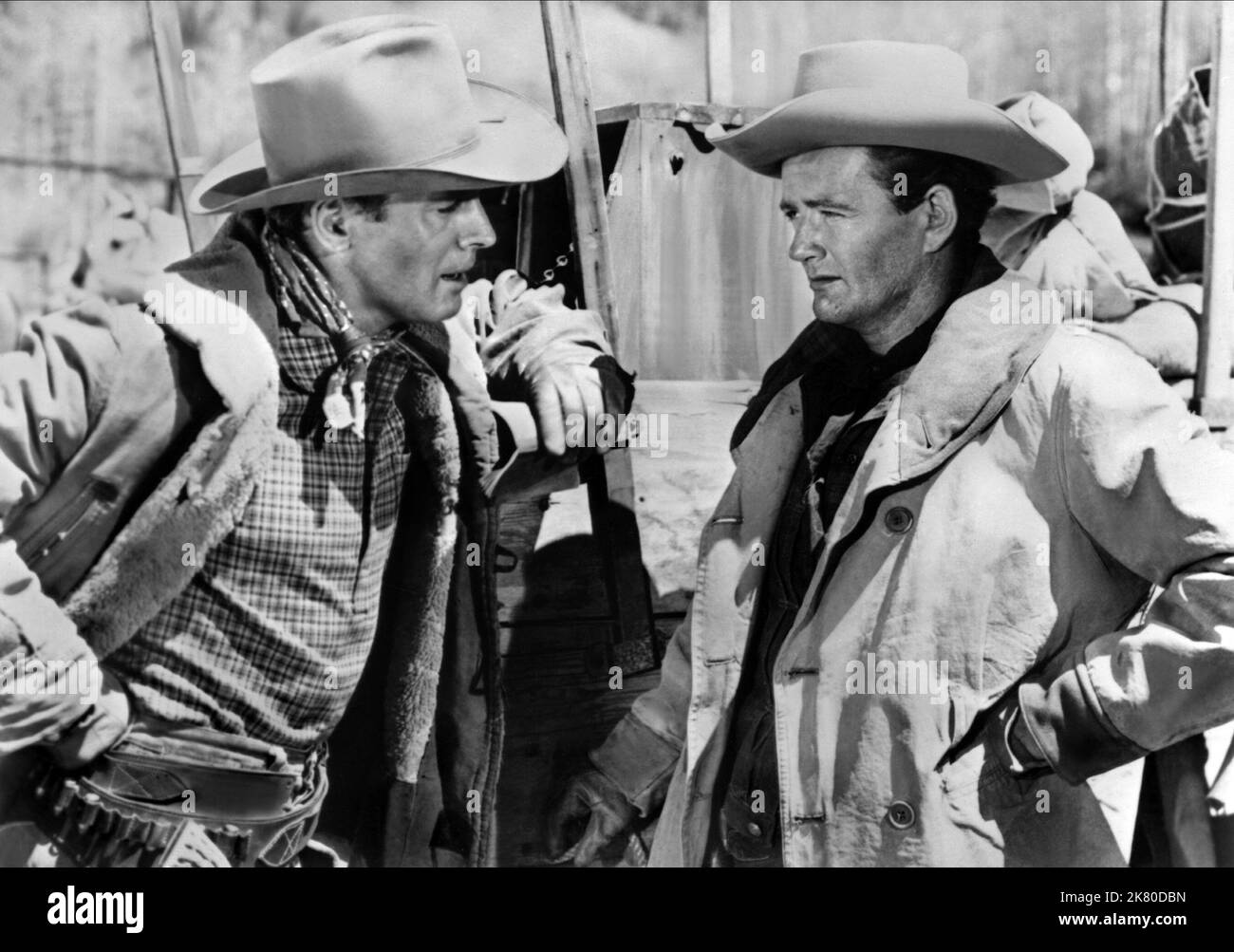 Burt Lancaster & Robert Walker Film: Vengeance Valley (1951) Characters 