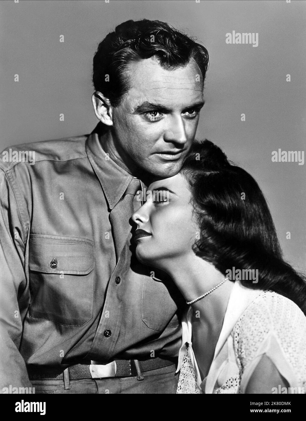 Arthur Kennedy & Peggy Dow Film: Lights Out; Bright Victory (1951 ...