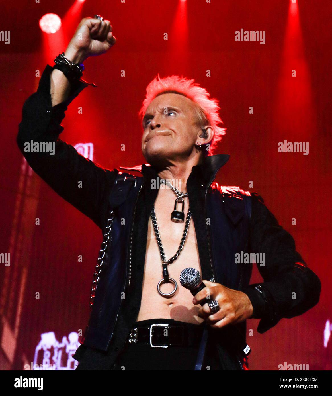 billy idol tour 2022 london