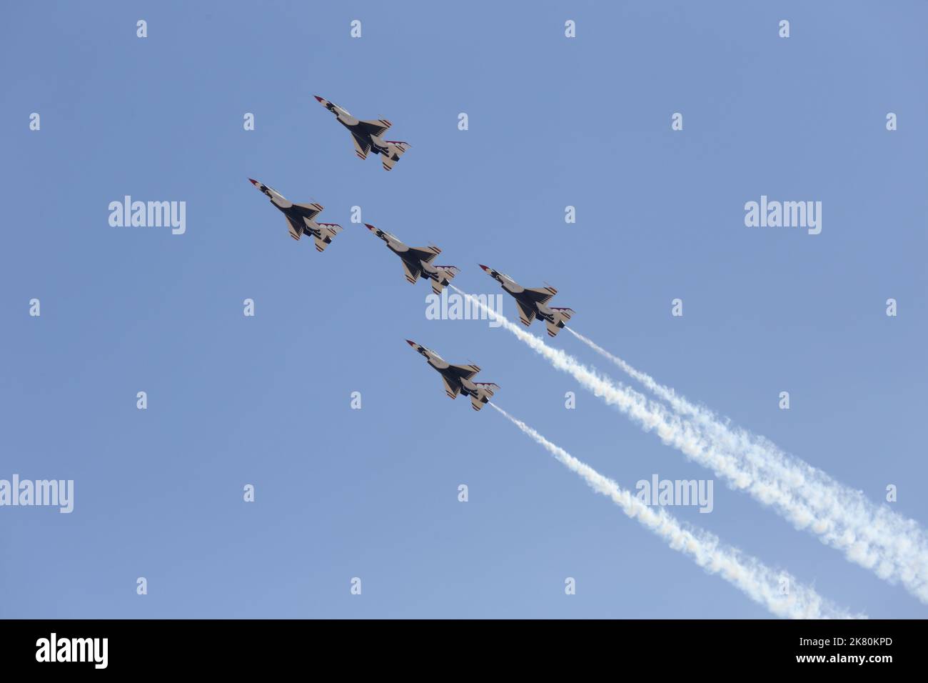 Edwards Air Force Base, California / USA Oct. 15, 2022 Five (of six