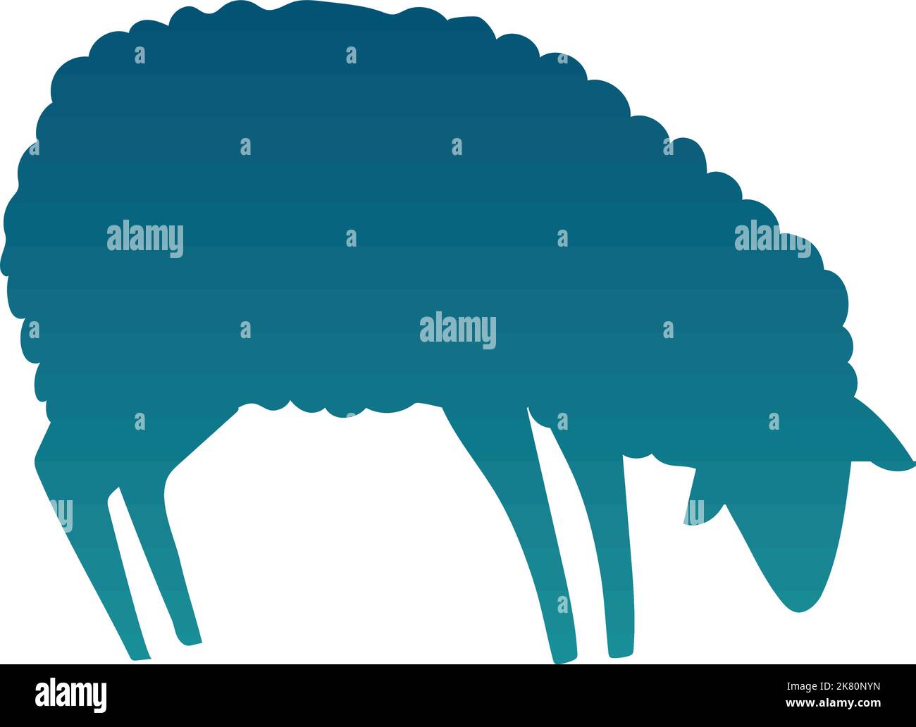 sheep animal silhouette Stock Vector Image & Art Alamy