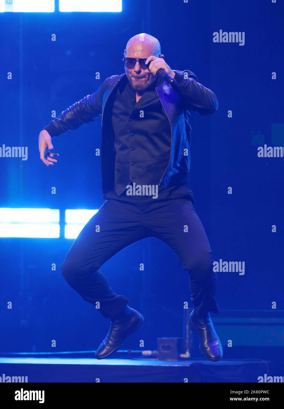 HOLLYWOOD, FL OCT19 Pitbull performs during the Can’t Stop Us Now