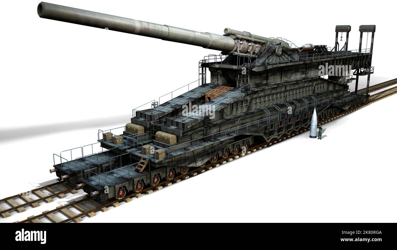 World of Tanks on X: This is the Schwerer Gustav railway gun that