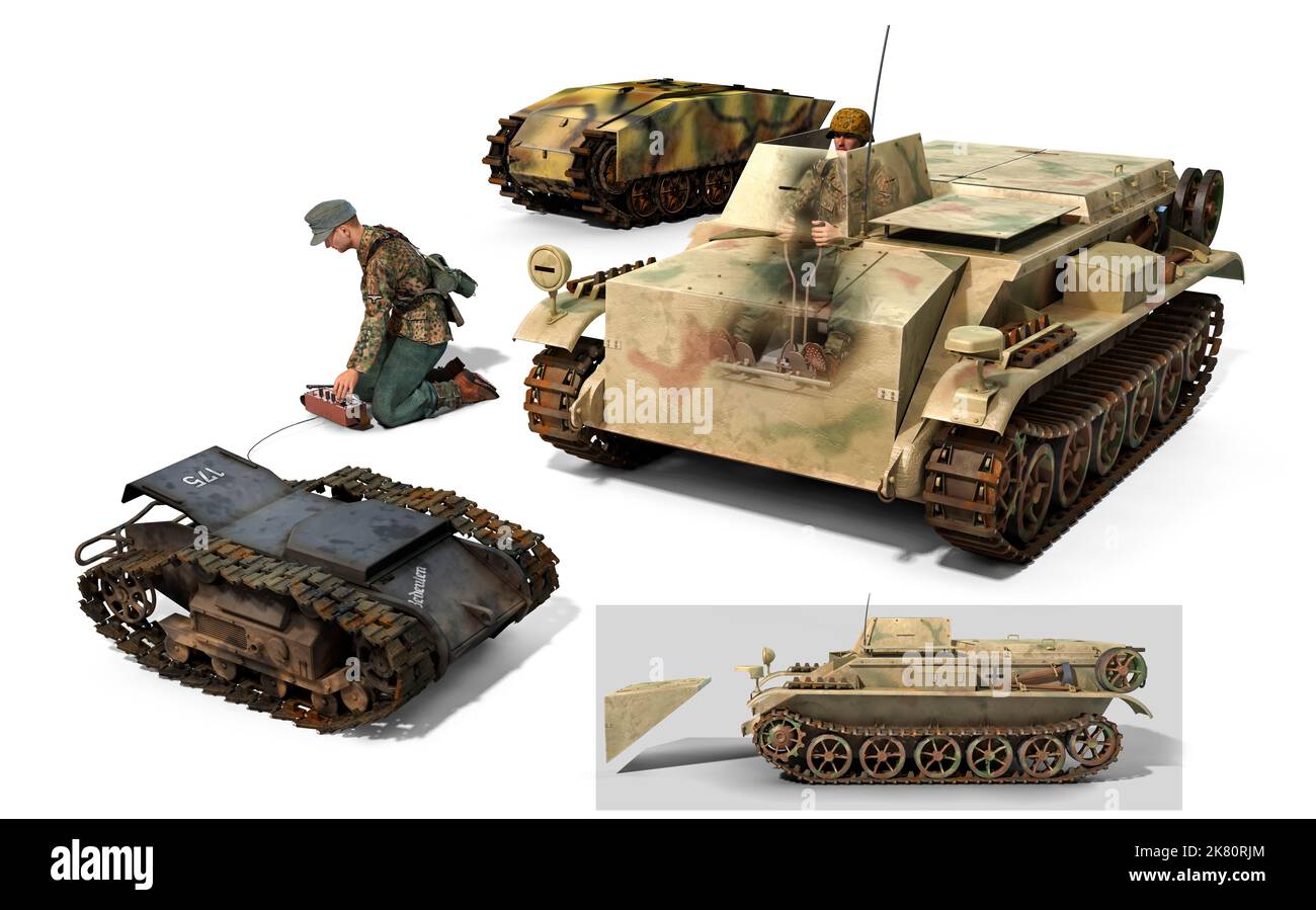 Goliath tracked mine hires stock photography and images Alamy