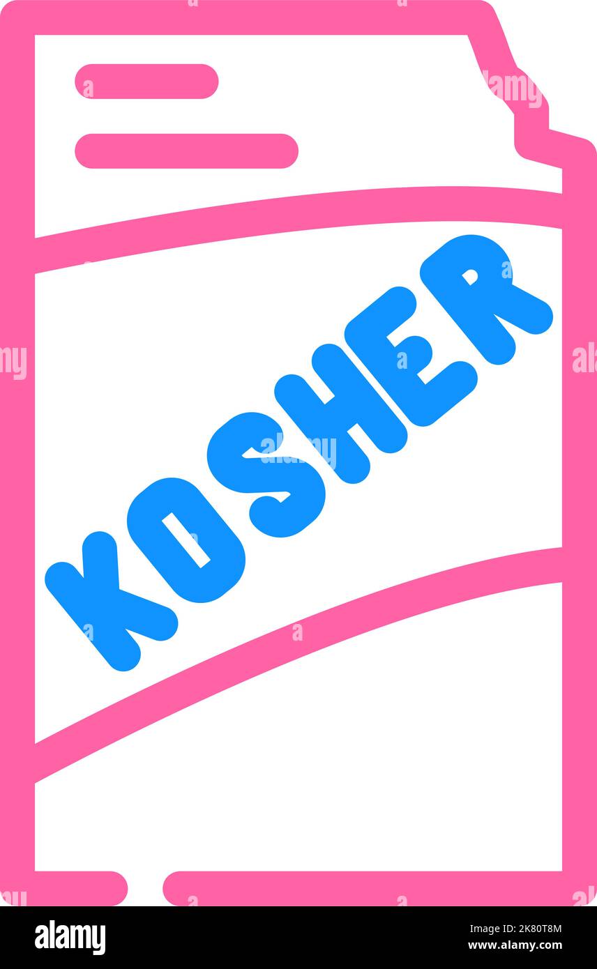 kosher salt color icon vector illustration Stock Vector Image & Art Alamy