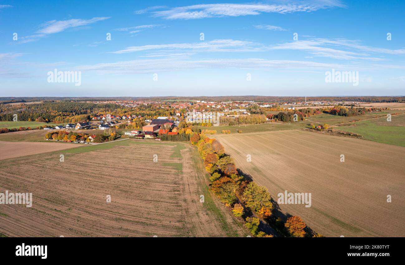 Harzgerode Luftbild von harzgerode hi-res stock photography and images - Alamy