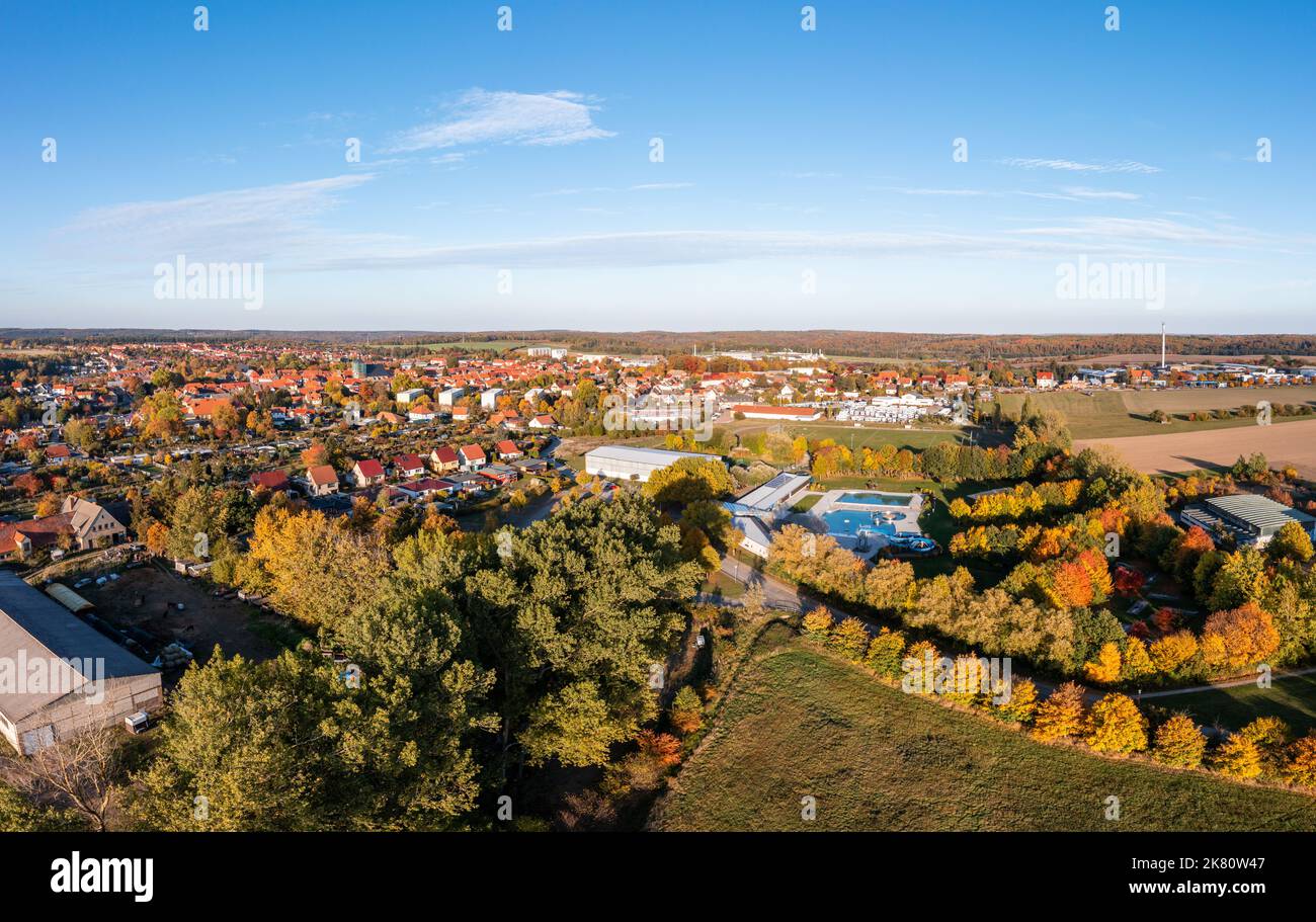 Harzgerode Luftbild von harzgerode hi-res stock photography and images - Alamy