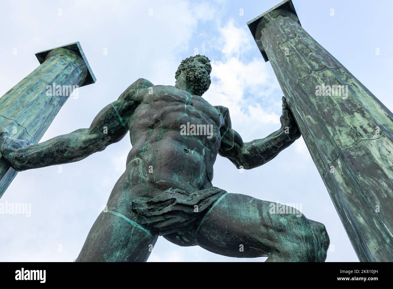 Ceuta, Spain Autonomous Spanish city in north Africa. Statue of