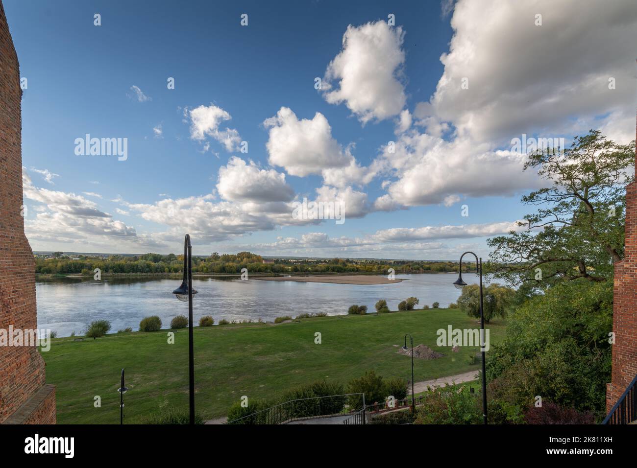 Interesting places to visit in Grudziadz, Poland. Stock Photo