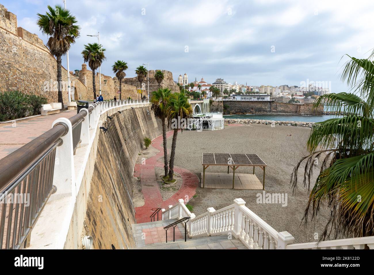 Ceuta Traditional Architecture in a Spanish Enclave in Africa. Ceuta 
