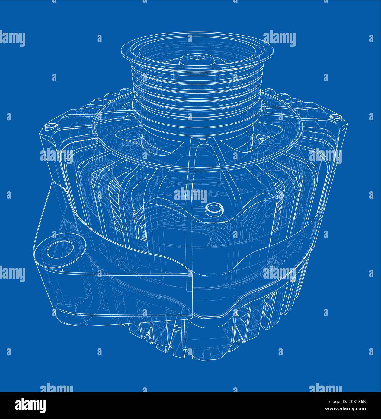 Car generator. Vector Stock Vector Image & Art Alamy