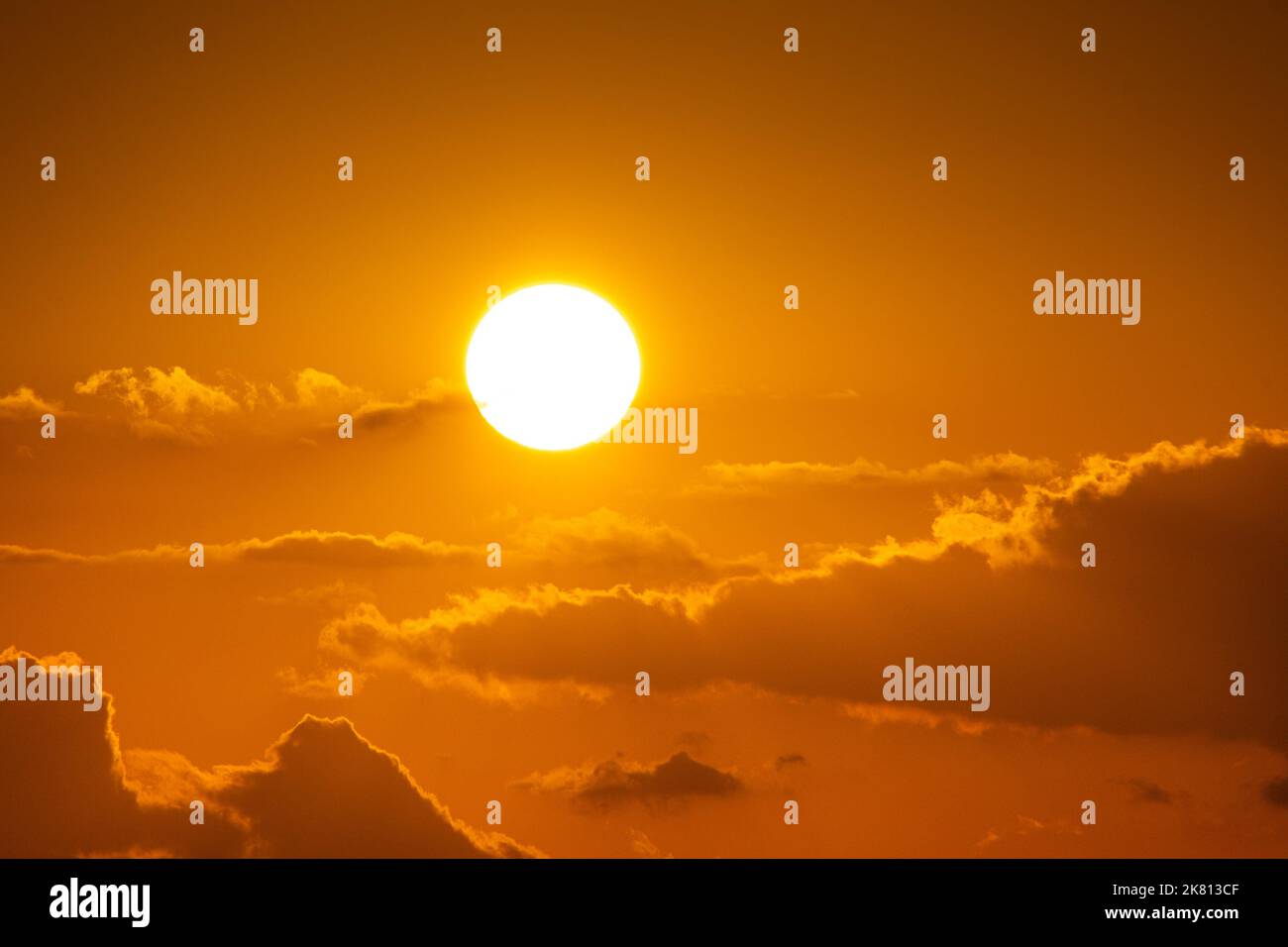 dramatic sunset sky background Stock Photo - Alamy
