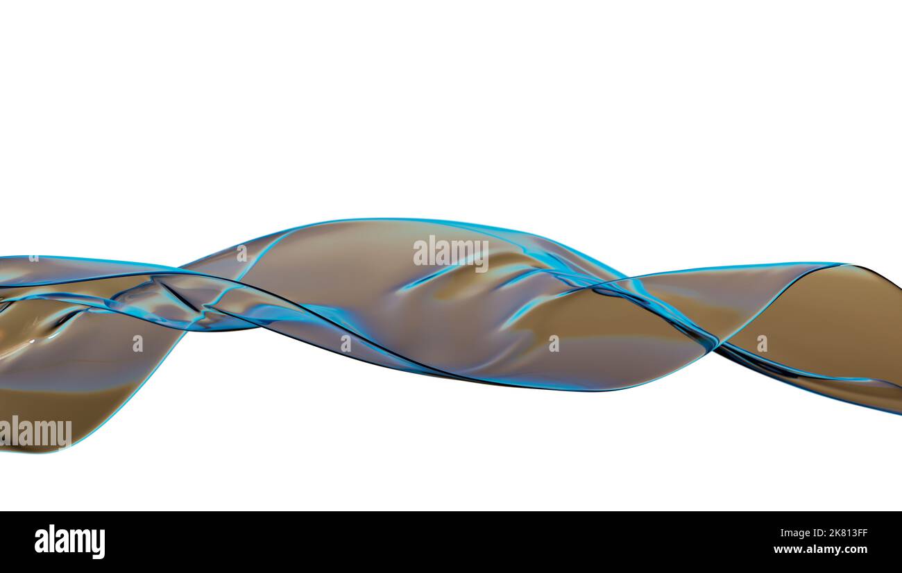 Wind glass ribbon. abstract wallpaper for banner Stock Photo - Alamy