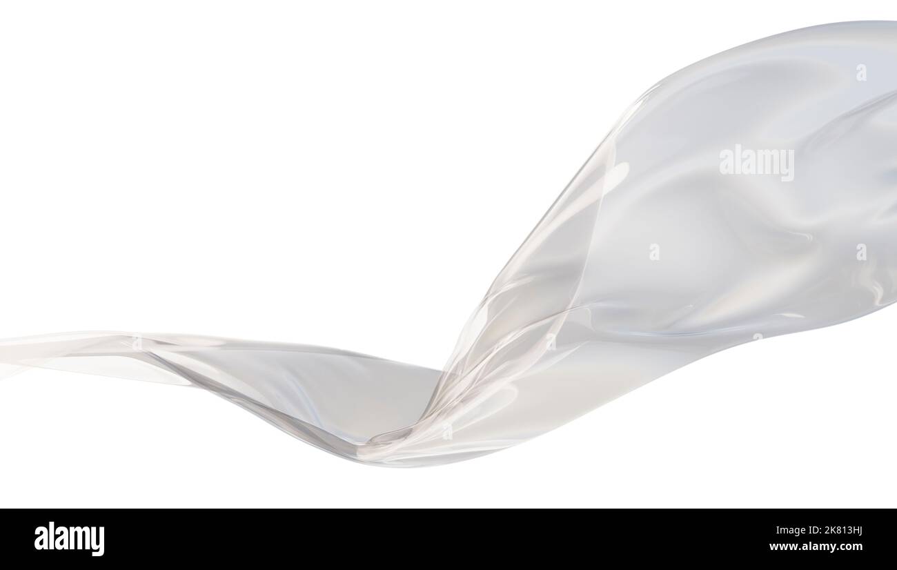 Wind glass ribbon. abstract wallpaper for banner Stock Photo - Alamy