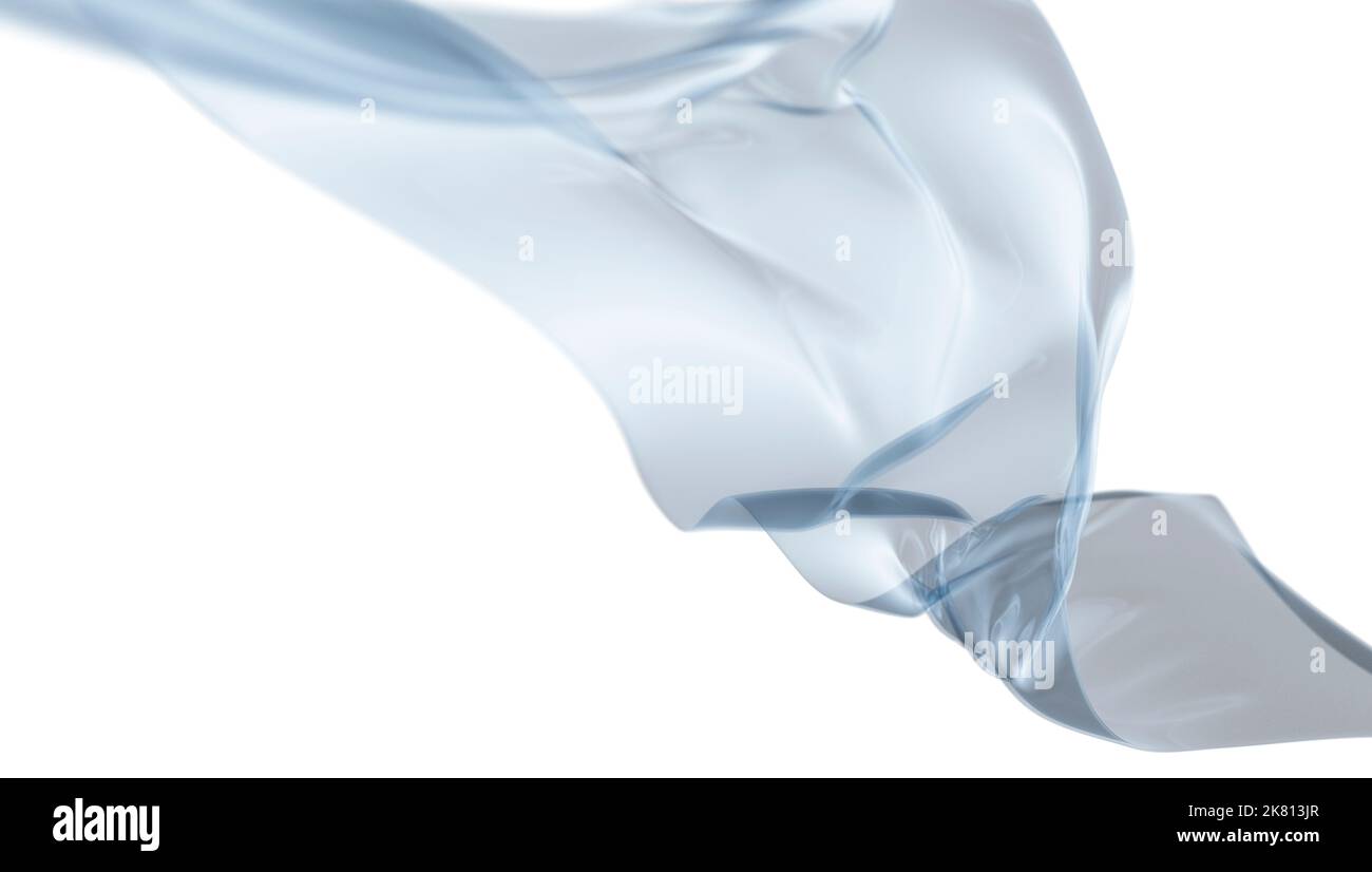 Wind glass ribbon. abstract wallpaper for banner Stock Photo - Alamy