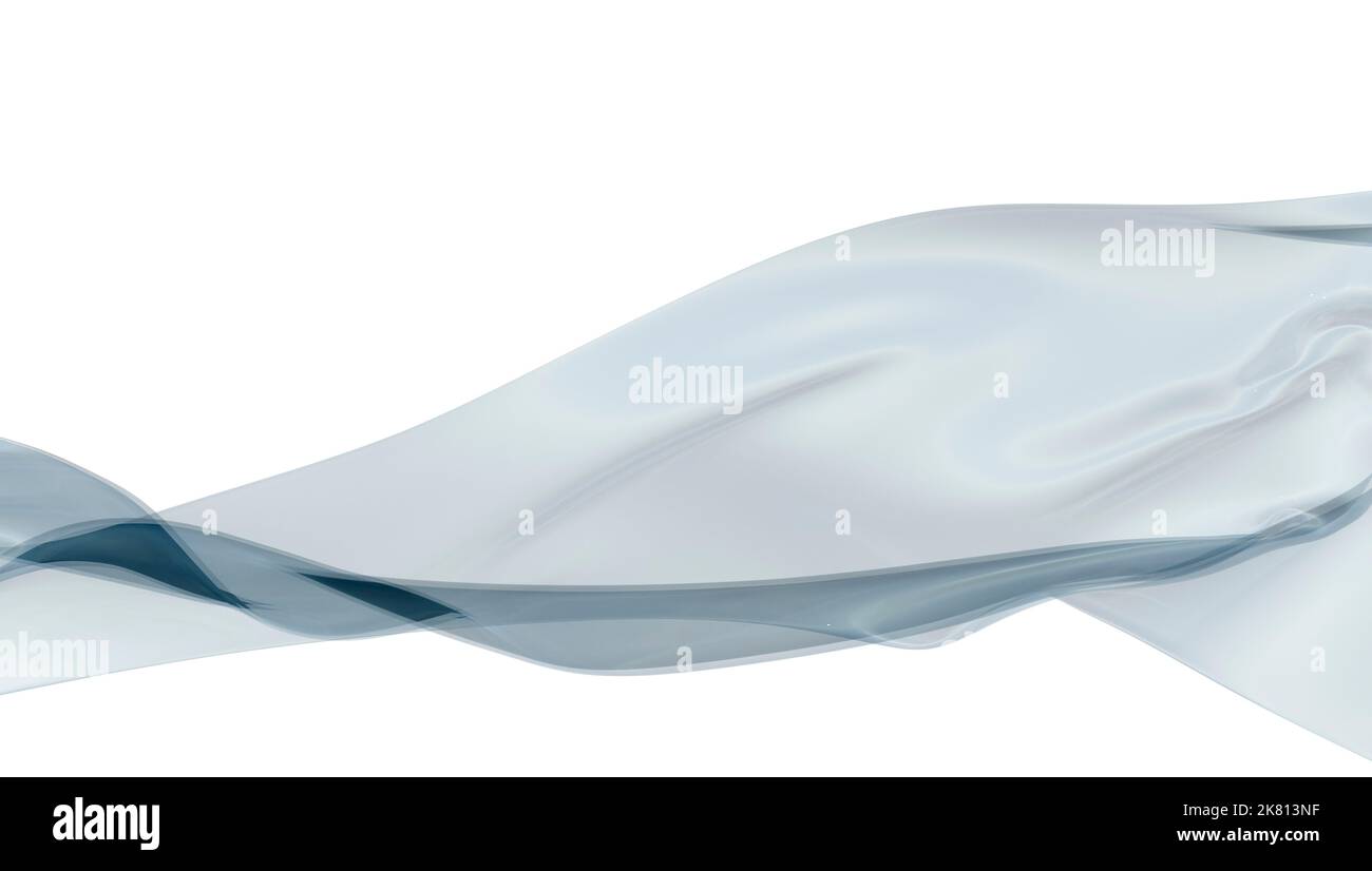 Wind glass ribbon. abstract wallpaper for banner Stock Photo - Alamy