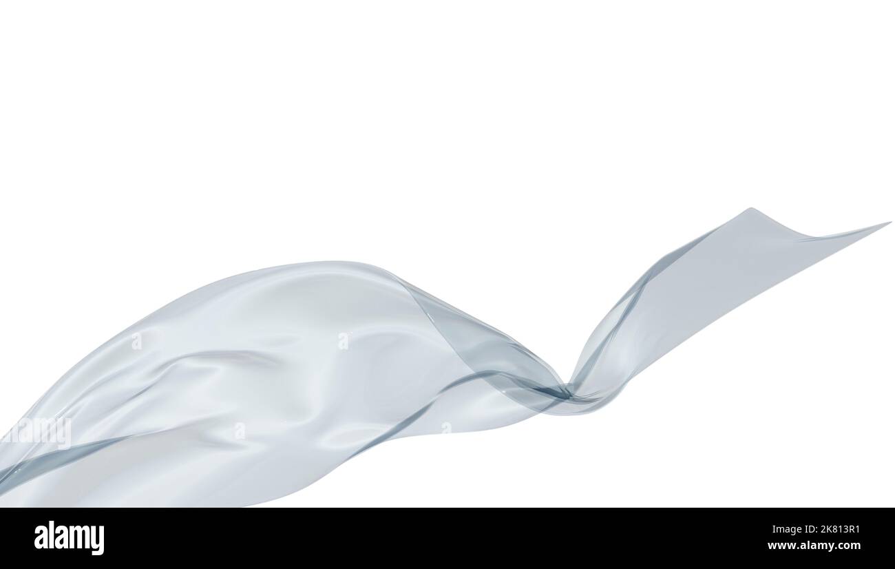 Wind glass ribbon. abstract wallpaper for banner Stock Photo - Alamy