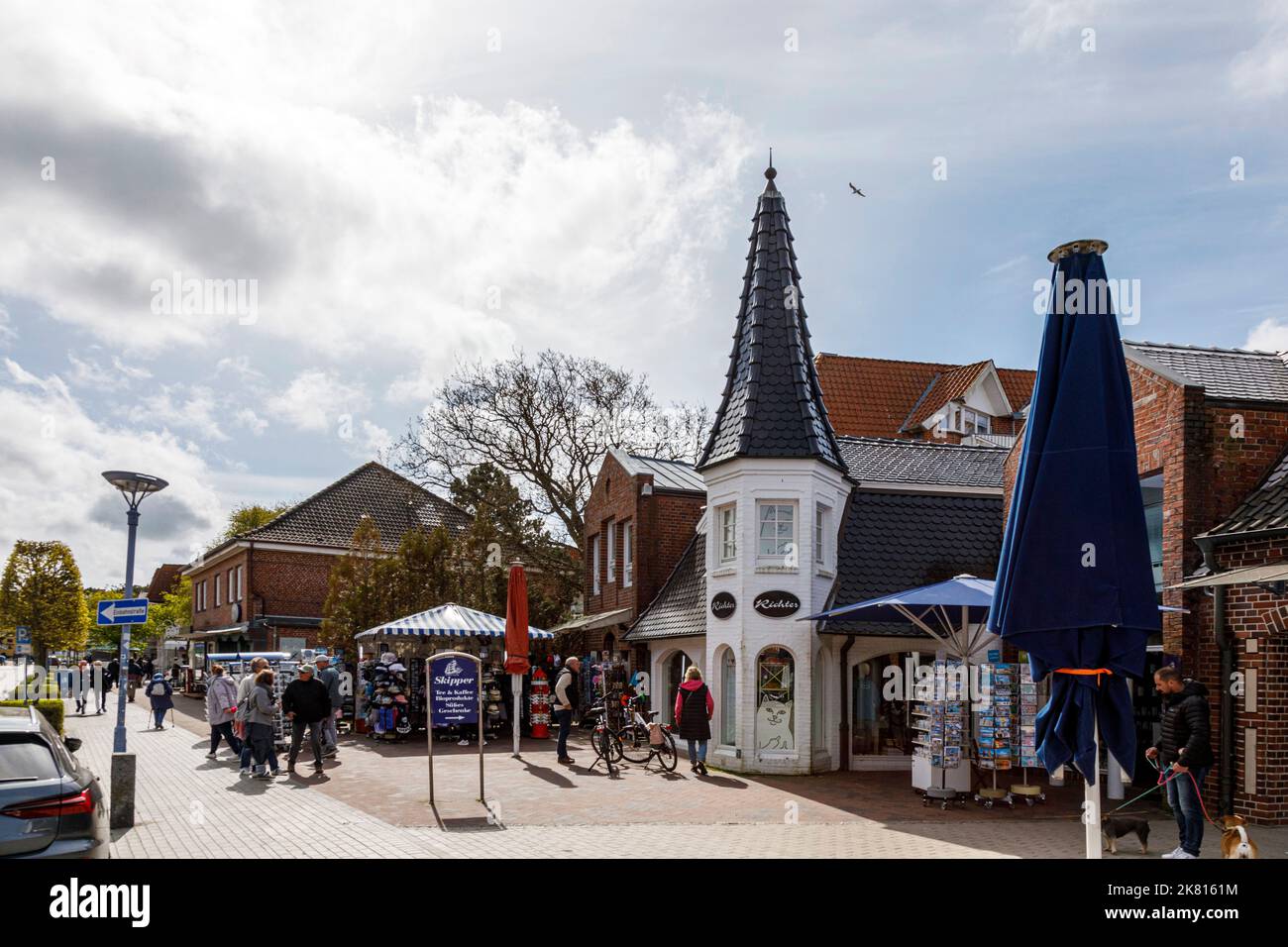 Sankt Peter-Ording, Im Bad Stock Photo